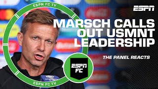 Reacting to Jesse Marsch’s comments It’s hard to feel good about US soccer – Gomez  ESPN FC [upl. by Carboni]