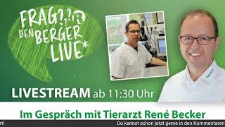 Berger fragt LIVE auf Facebook  15 Juli 2020  Gast René Becker [upl. by Enail]