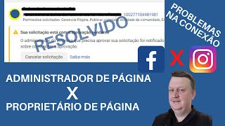 Solução Erro ao conectar Instagram ao gerenciador de anúncios [upl. by Georg]