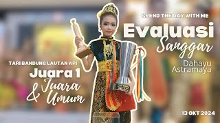 Juara 1 dan Juara Umum Evaluasi Sanggar Jaipong Dahayu AstramayaTari Bandung Lautan Api [upl. by Enneles]