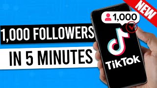 How To Get 1000 Followers on TikTok in 5 Minutes REAL PROOF [upl. by Heady]