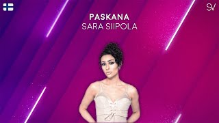 Sara Siipola  Paskana Lyrics Video [upl. by Esbenshade]