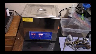 Vevor 10L Ultrasonic Cleaner unboxing initial test and review [upl. by Farlee899]