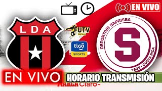 🔴 LDA ALAJUELENSE VS SAPRISSA En Vivo 2020 Liga Promerica Final Ida [upl. by Tabb]