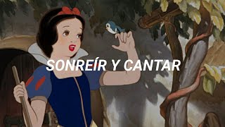 Blancanieves​​ Sonreír y Cantar  Letra [upl. by Florinda]