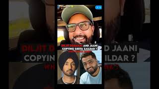 Diljit Dosanjh copy Geeta Zaildar songshortsfeed diljitdosanjh geetazaildar [upl. by Animehliw]