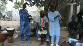 Baye gallo  FLUTE PEUL ET DJIEMBE [upl. by Mathi]