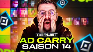 TIERLIST DES ADC SAISON 14  QUE FAUTIL JOUER POUR CARRY  Ft Booshi [upl. by Akitan4]