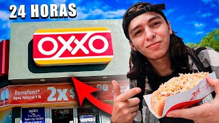 24 HORAS COMIENDO en el OXXO MUY MALO  El Skato Frank [upl. by Murial94]