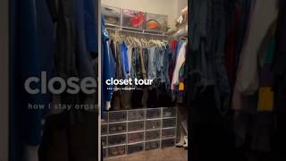 closet organization ideas ✨👛 closetgoals closetorganizer [upl. by Bauske273]