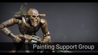 Speed Painting Grimdark Necrons 40k Blanchitsu Style [upl. by Urbannal847]