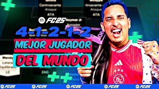 Las TACTICAS del MEJOR JUGADOR del MUNDO en FC25 Phzin✅ [upl. by Yekcor]