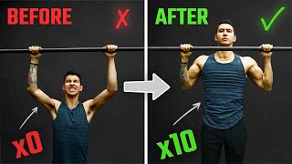 How To Increase Your PullUps From 0 to 10 Reps FAST 3 ScienceBased Tips [upl. by Saenihp]