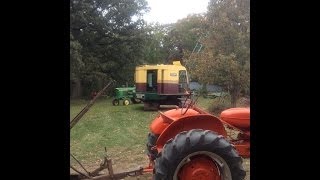 Bucyrus Erie 22B Clamshell 4  Allis Chalmers WD45 [upl. by Enasus]