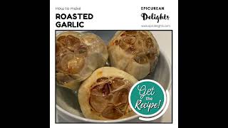 ROASTED Garlic Head Recipe [upl. by Ris82]