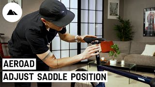 How to adjust the saddle position on your new Aeroad [upl. by Bremer242]