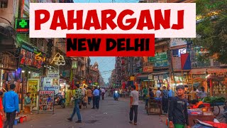 Walking Tour Paharganj Main Bazar Paharganj New Delhi walkingtour newdelhibharat [upl. by Tyrone140]