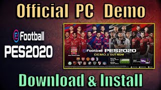 eFootball PES 2020 Official Demo  Download  Gameplay [upl. by Reahard]