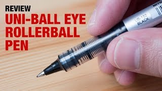 Artist Review Uniball Eye Rollerball Pen [upl. by Biles]