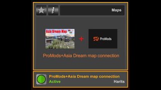 ETS2 149 BASE  ASIA DREAM MAP 72  ProMods [upl. by Sacttler]