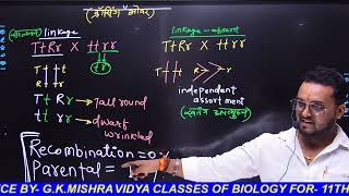 CROSSING OVER \\ CLASS12 \\ GENETICS \\ CHAPTER5 \\ BYGKMISHRA \\ VIDYA CLASSES OF BIOLOGY [upl. by Novyat]