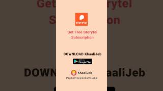 Free Membership  Storytel Subscription Audiobooks amp Ebooks  KhaaliJeb  Funny Memes shorts [upl. by Dnomzed]