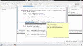 JSPs and Servlets Tutorial 16 Part 4 Using RequestDispatcher in the MVC Application [upl. by Yreffej]