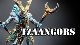 How to Paint Tzaangors from Silver Tower [upl. by Kalvn]