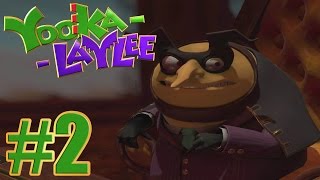 Yooka  Laylee Gameplay Walkthrough Part 2  100  Walkthrough [upl. by Sulihpoeht]