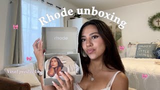 Rhode unboxing  amp review 🎀 [upl. by Llerrac]