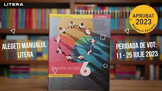 Educație Socială clasa a VIa  manual LITERA aprobat ME 2023 [upl. by Ahsratan438]