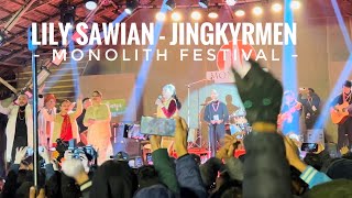 Lily Sawian  Jingkyrmen  Live at Monolith Festival 2024 Mawphlang [upl. by Cicily]