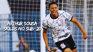 ARTHUR SOUSA  ARTILHEIRO DO TIMÃO NA BASE  SKILLS 2022 PELO CORINTHIANS SUB20 [upl. by Anerec857]