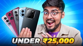 Top 5 Best Smartphone under ₹25000 in 2024  Best MidRange Flagship Phone Under Rs25000 [upl. by Aicirtak]