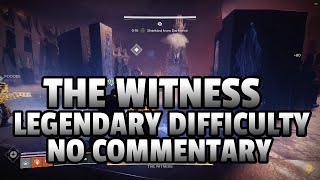 Destiny 2 Final Shape  THE WITNESS BOSS FIGHT  ENDING CUTSCENE No Commentary [upl. by Euqininod186]