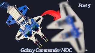 Building Galaxy Commander MOC Starting the Cabins [upl. by Iaras]