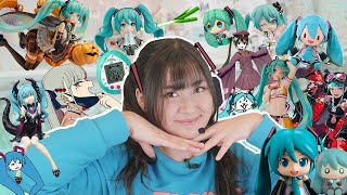 💙 Mega Miku Unboxing 💙 Nendoroids Anime Figures amp Merch [upl. by Revorg]