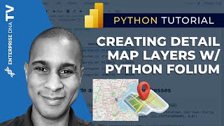 How To Create Detail Map Layers With Python Folium [upl. by Naedan]