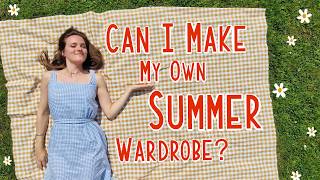 Can I Sew My Own Dream Summer Wardrobe  Vintage Dress [upl. by Tommy]