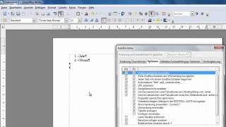 LibreOffice und OpenOffice Writer  Automatische Nummerierung deaktivieren [upl. by Marcin]