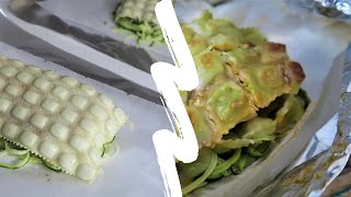 Recette 233 Papillotes de Poisson DELICIEUSES Ravioles du Dauphiné Spaghetti de Courgette [upl. by Hilly814]