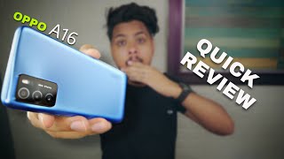 OPPO A16 Unboxing amp First impression  Camera Test  Game Test  🔥Specifications amp More 4K [upl. by Roee]