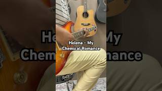 Things are better if I stay… helena mcr guitar guitarcover mychemicalromance tiktok trending [upl. by Anialem]