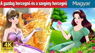 A gazdag hercegnő és a szegény hercegnő  Rich Princess And Broke Princess  HungarianFairyTales [upl. by Iren]