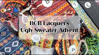 BCB Lacquers  Ugly Sweater Advent SPOILER [upl. by Scevor]