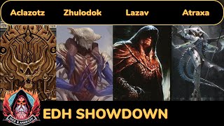 WHOS THE MOST TOXIC Aclazotz VS Zhulodok VS Lazav VS Atraxa [upl. by Settle777]