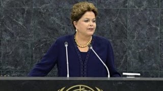 Brazilian President Dilma Rousseffs Full UN Address 2013 [upl. by Adnohser787]