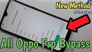 all oppo frp bypass all oppo bypass google account [upl. by Garnes]