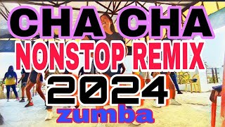 CHA CHA NONSTOP DISCO REMIX 2024 ZUMBA [upl. by Ynohtnaleahcim]