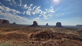 Gouldings Lodge To Monument Valley [upl. by Dnomaj]